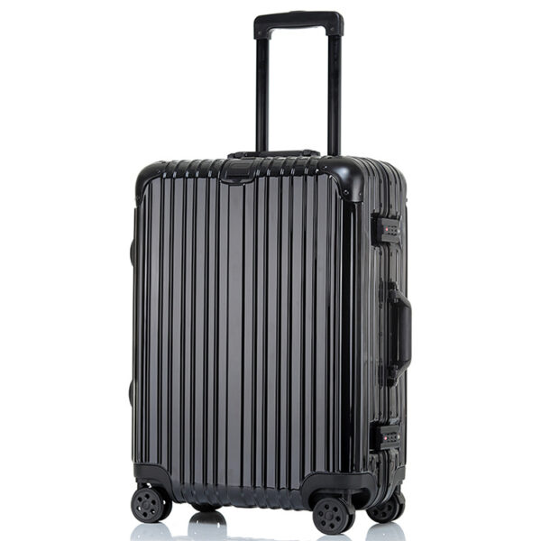 New small 18 inch 20 sturdy and durable ultra-light boarding travel trolley password box for men - Image 3