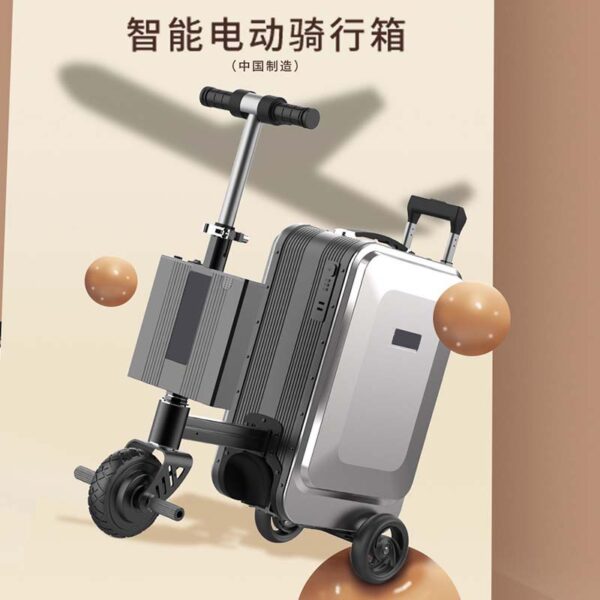 Cabin luggage Cycling electric luggage small and convenient storage large 20 inch suitcase trolley case - Image 3