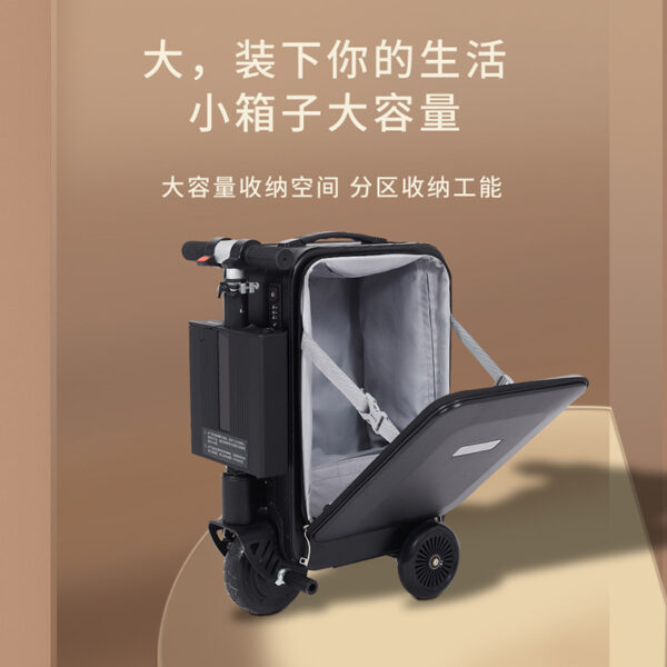 Cabin luggage Cycling electric luggage small and convenient storage large 20 inch suitcase trolley case - Image 5