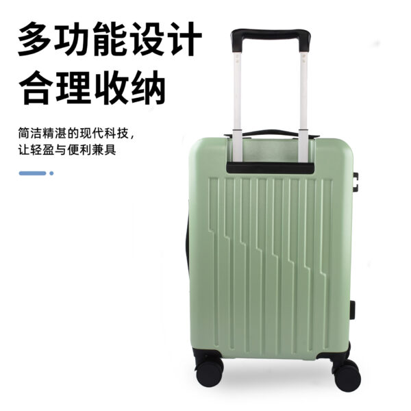 Front opening Korean style multifunctional 20-inch gift trolley case boarding password suitcase universal wheel trolley suitcase