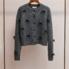 New Korean style autumn versatile age-reducing bow short knitted cardigan