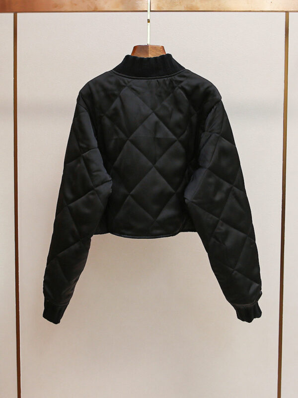 New fashion retro short casual versatile jacket cotton coat - Image 3
