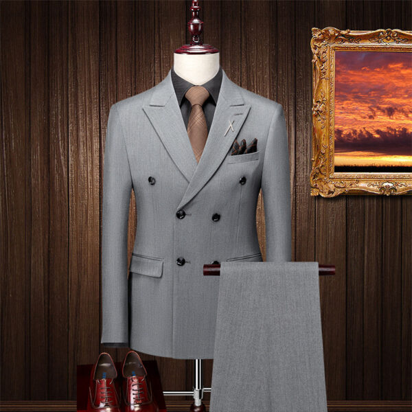 C32025Men's small suit jacket casual suit professional suit
