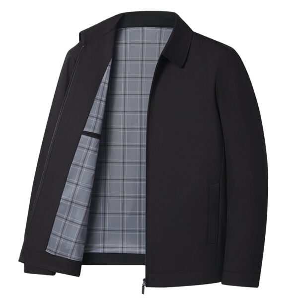 C32004Casual lapel jacket for middle-aged and elderly men